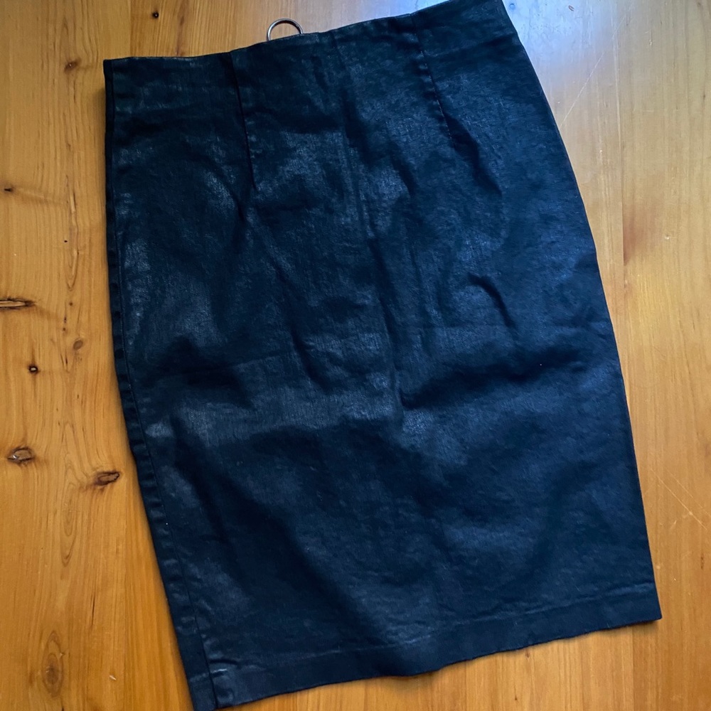 NWT All Saints Jade Denim pencil skirt
